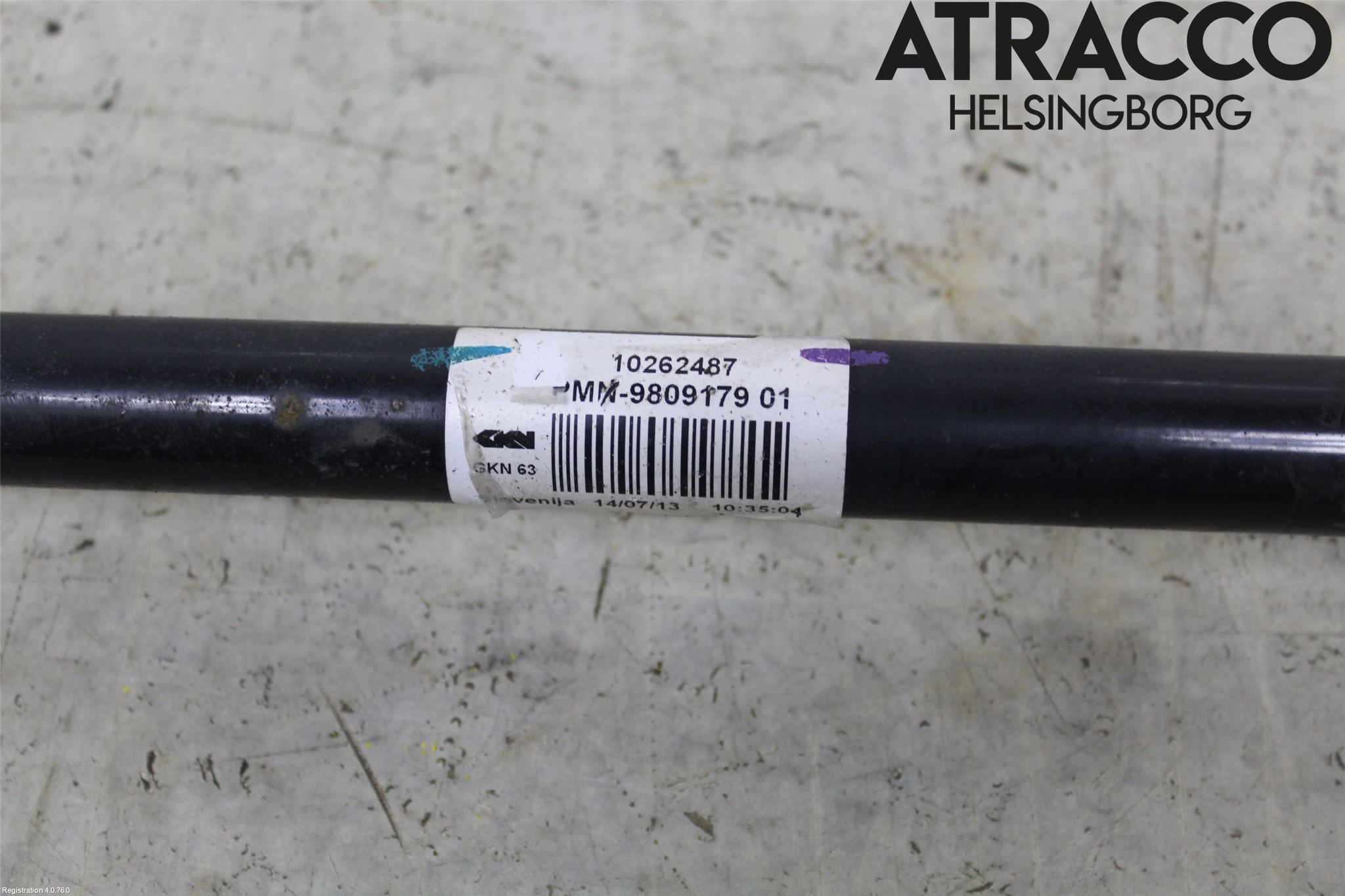 Mini COUNTRYMAN R60 11-16 Drivaxel Bak Vänster
