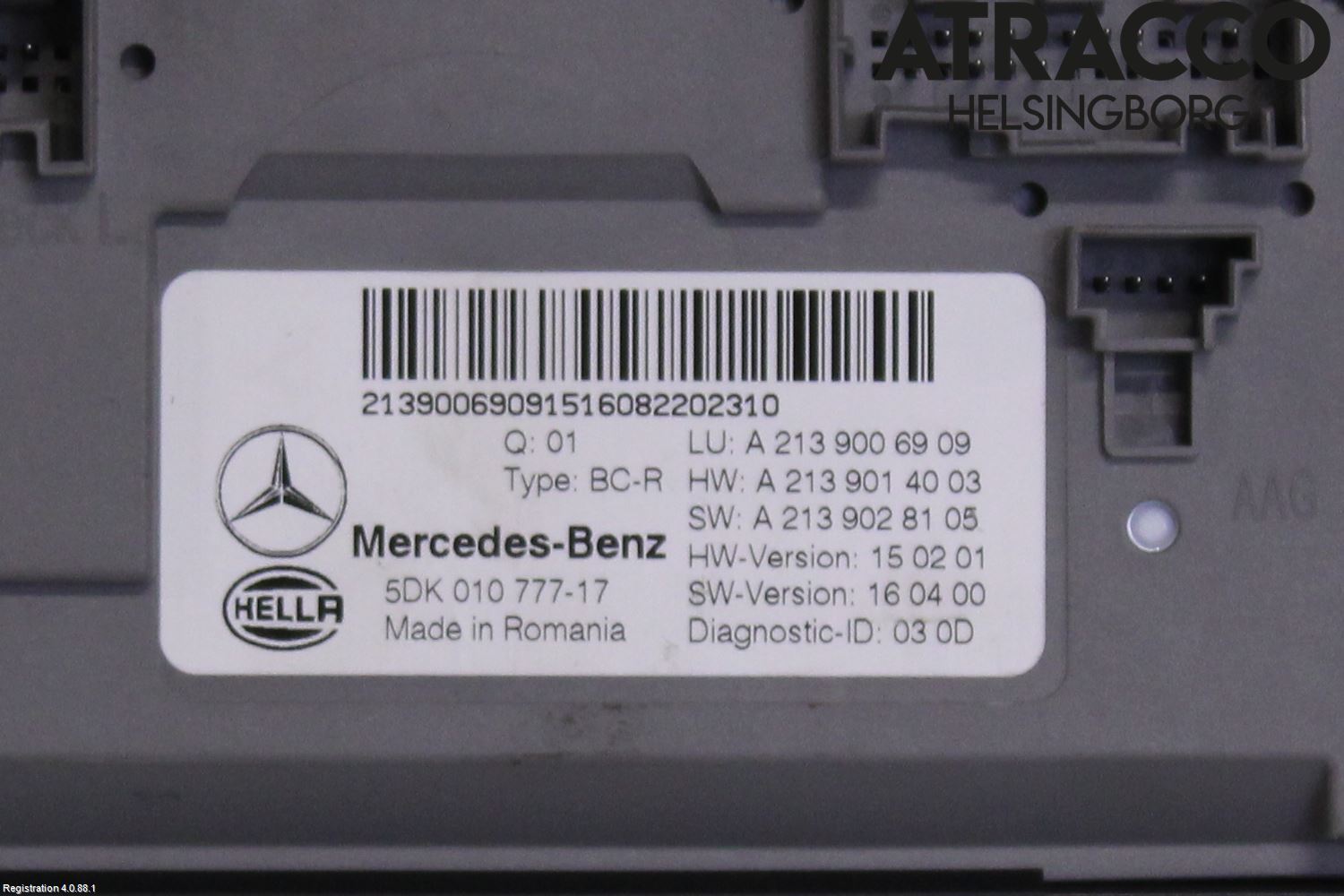 Mercedes-Benz MB E-KLASS (W213) 16-23 Komfort Styrdon