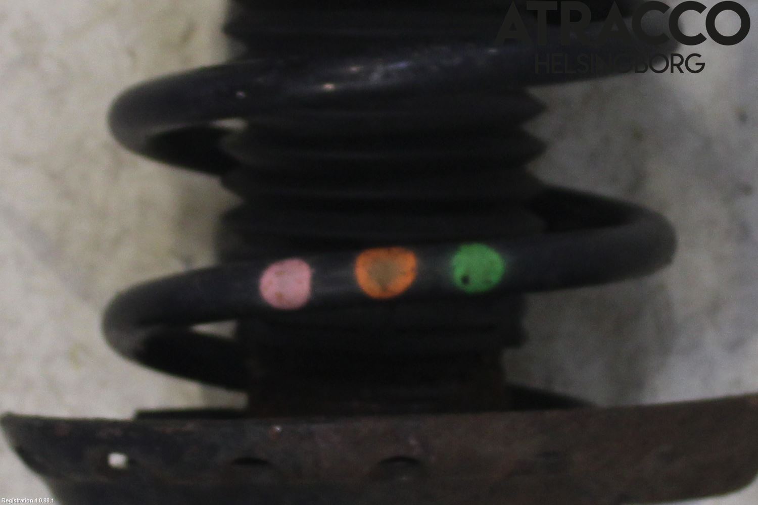 Volvo S60 11-13 Fjäderben Fram Vänster