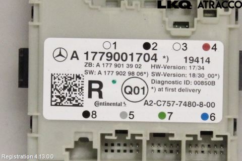 Mercedes-Benz MB A-KLASS (W176) 13-18 Styrenhet Dörr