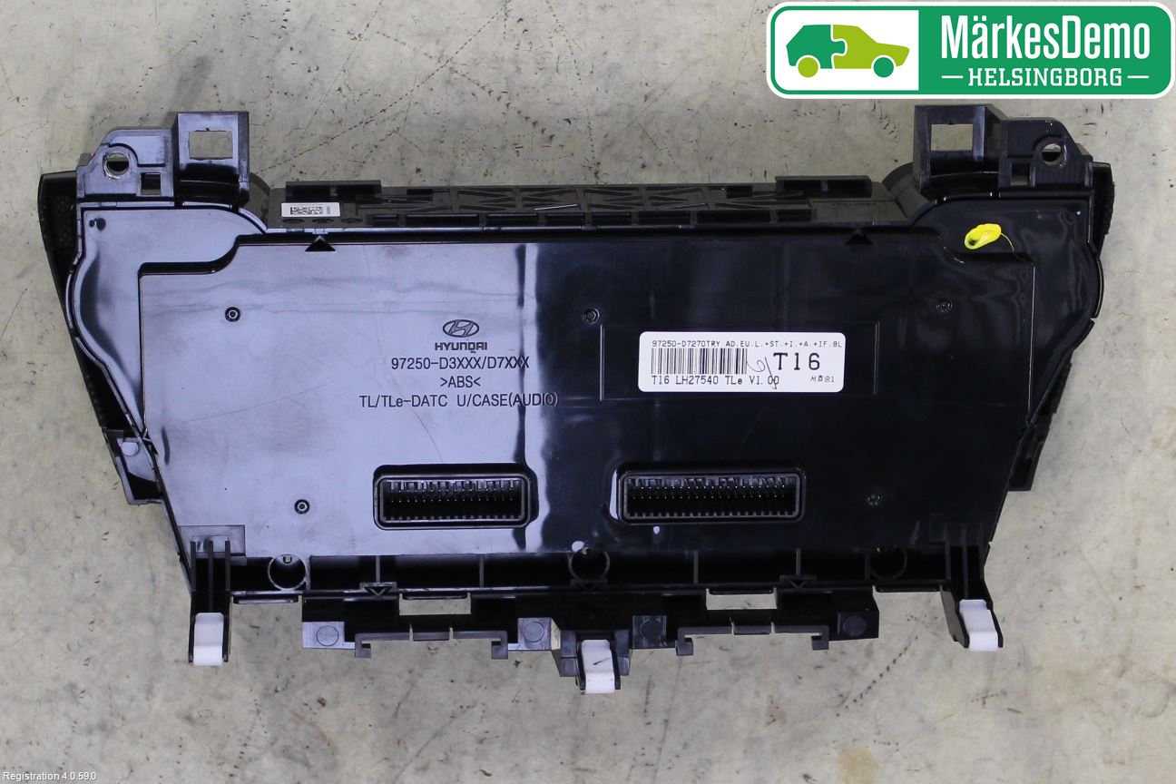 Hyundai TUCSON 05- Ac Styrenhet Ac Manöveren