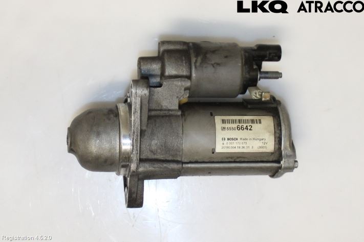 Opel ASTRA K 16-22 Startmotor