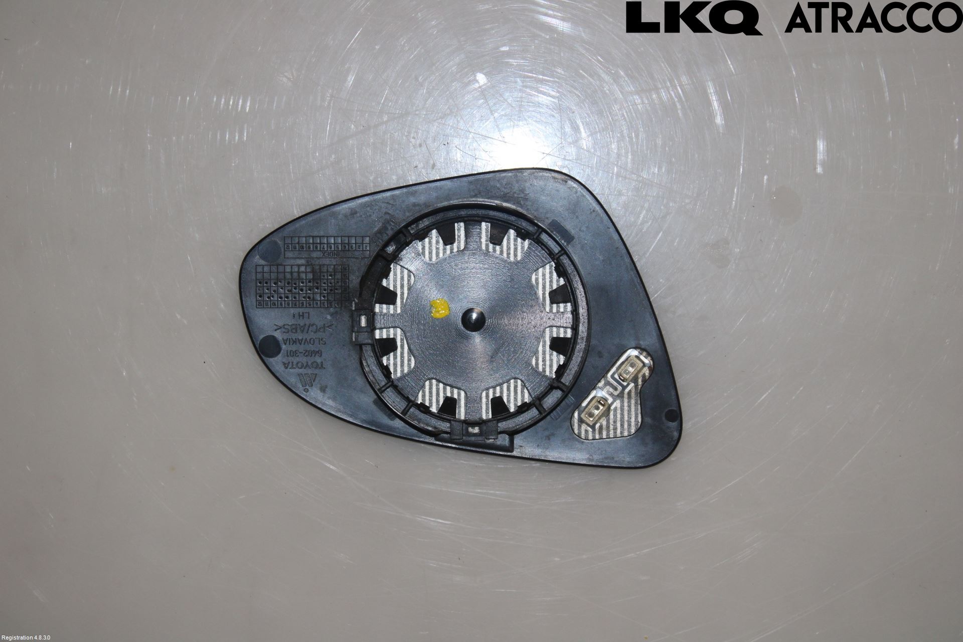 Toyota YARIS XP130 12-14 Spegelglas Vä
