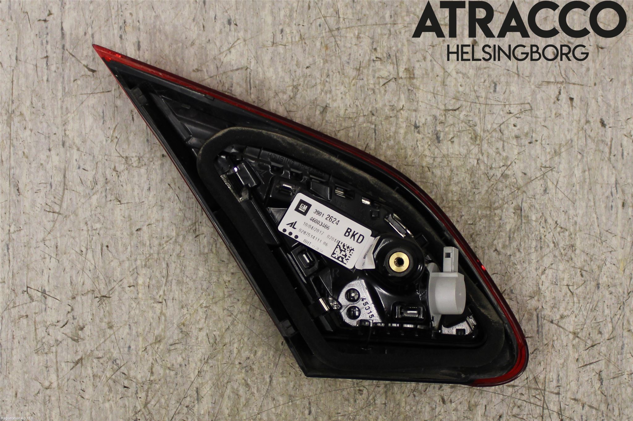 Opel CORSA E 15-19 Bakljus Lucka Hö