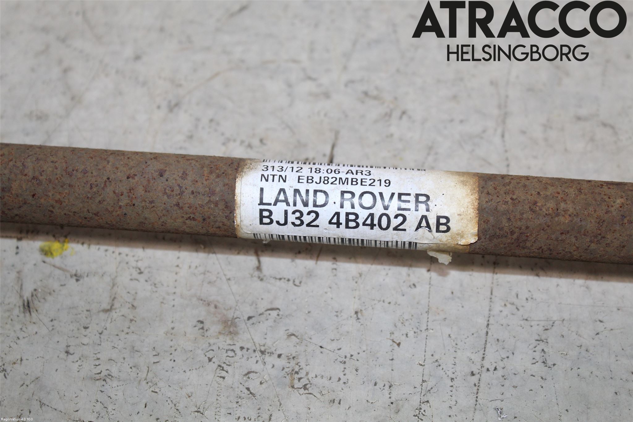 Landrover LAND ROVER RANGE ROVER EVOQUE (L538) 11-18 Drivaxel Bak Höger