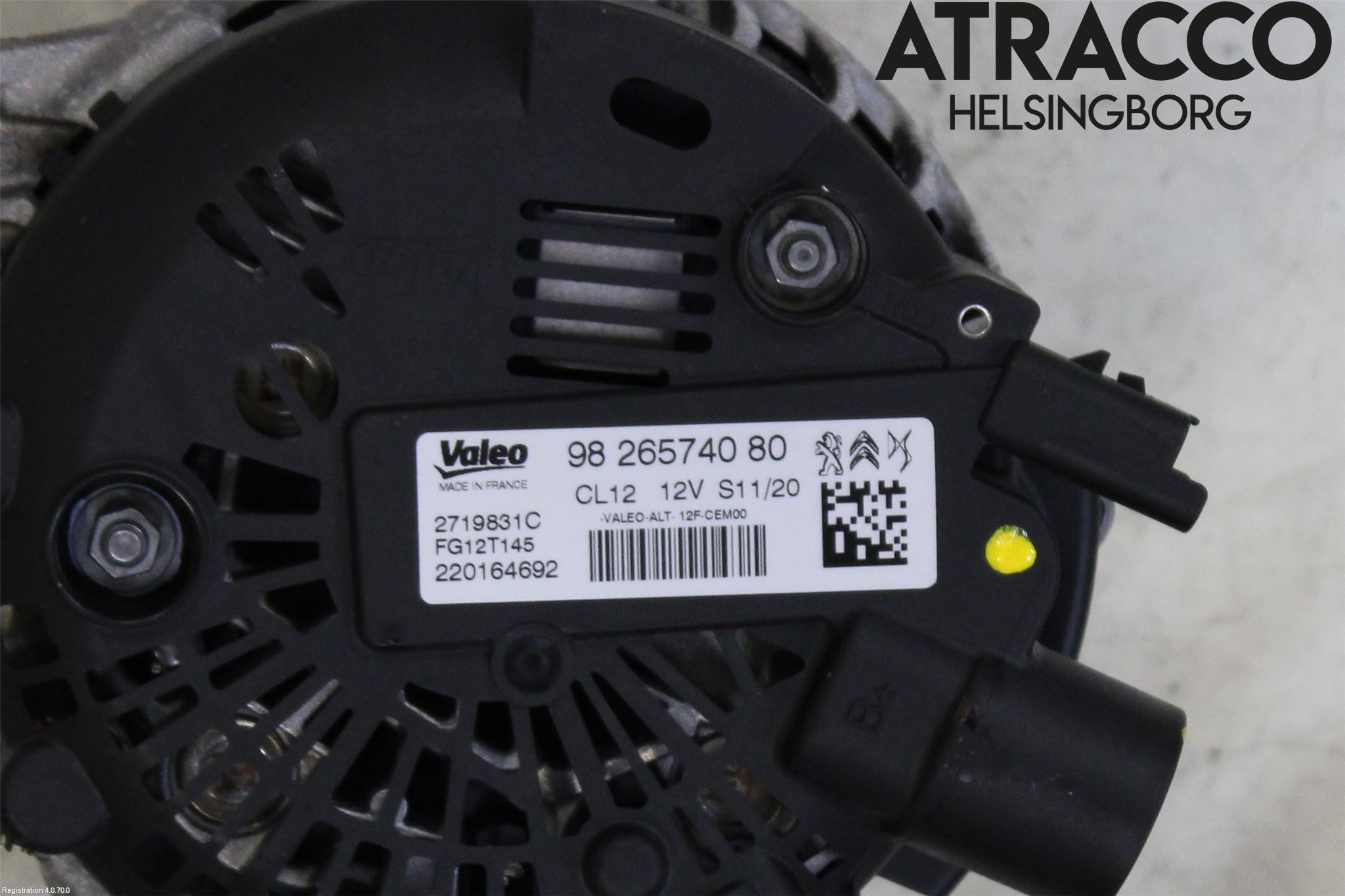 Peugeot 208/E-208 20- Generator