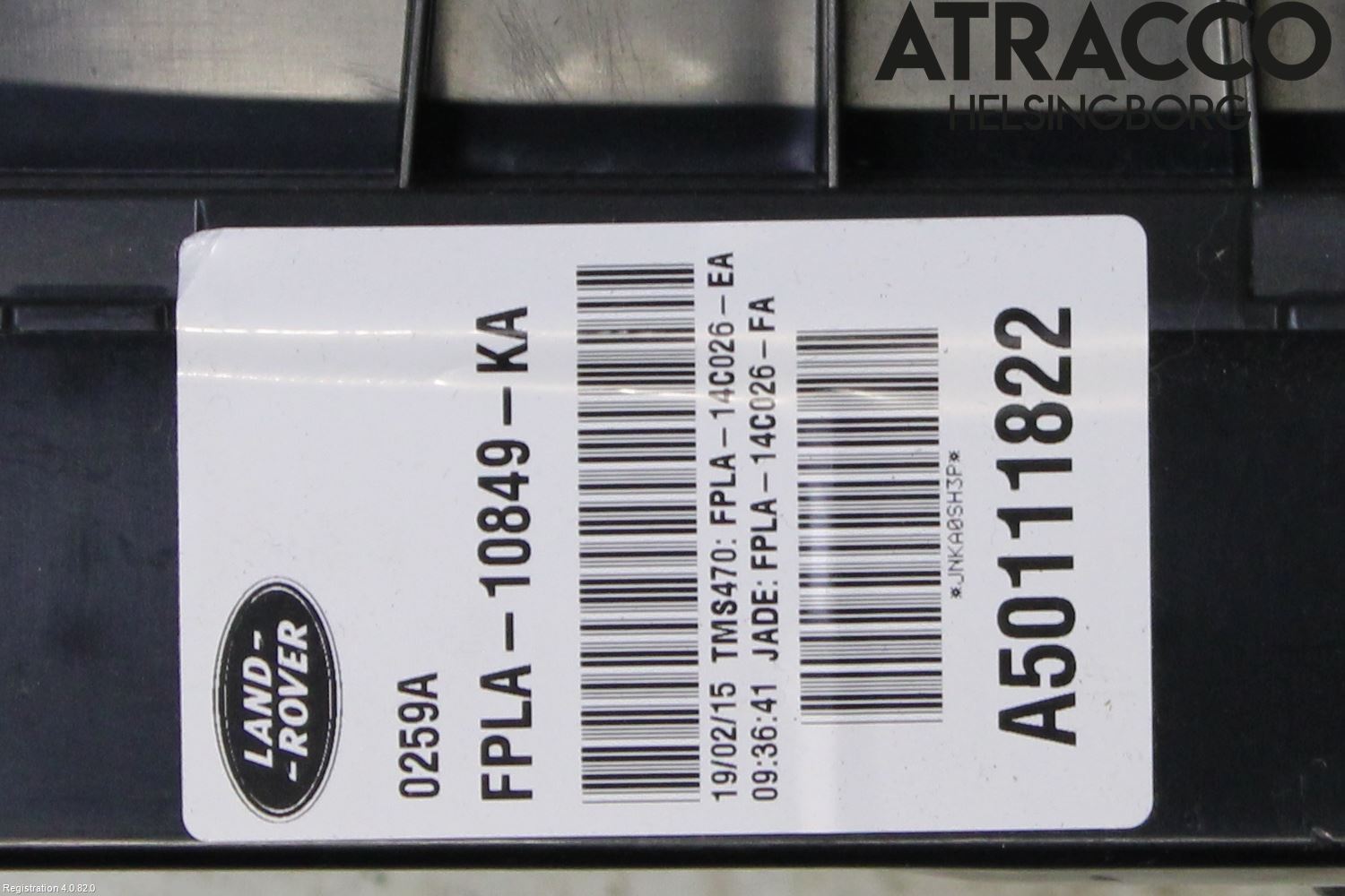 Landrover RANGE ROVER SPORT (L494) 14-22 Instrument Komb