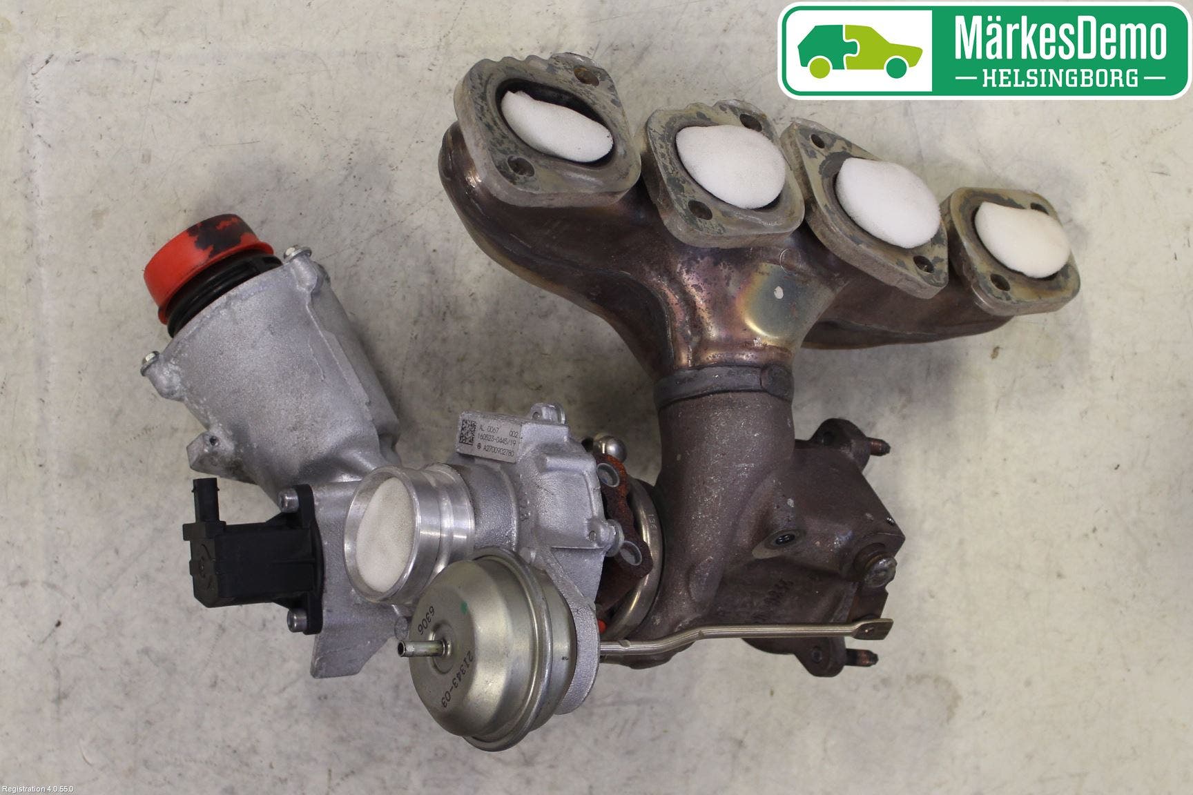 Mercedes-Benz MB A-KLASS (W176) 13-18 Turboaggregat