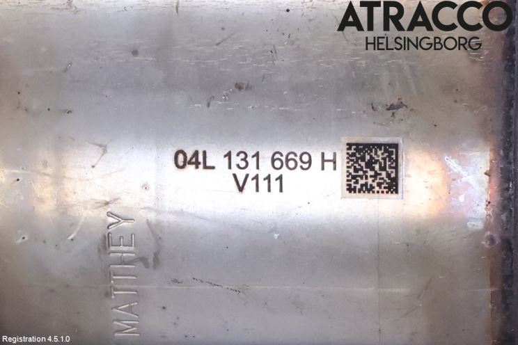 Audi A6/S6 4G 11-18 Avgas Partikelfilter