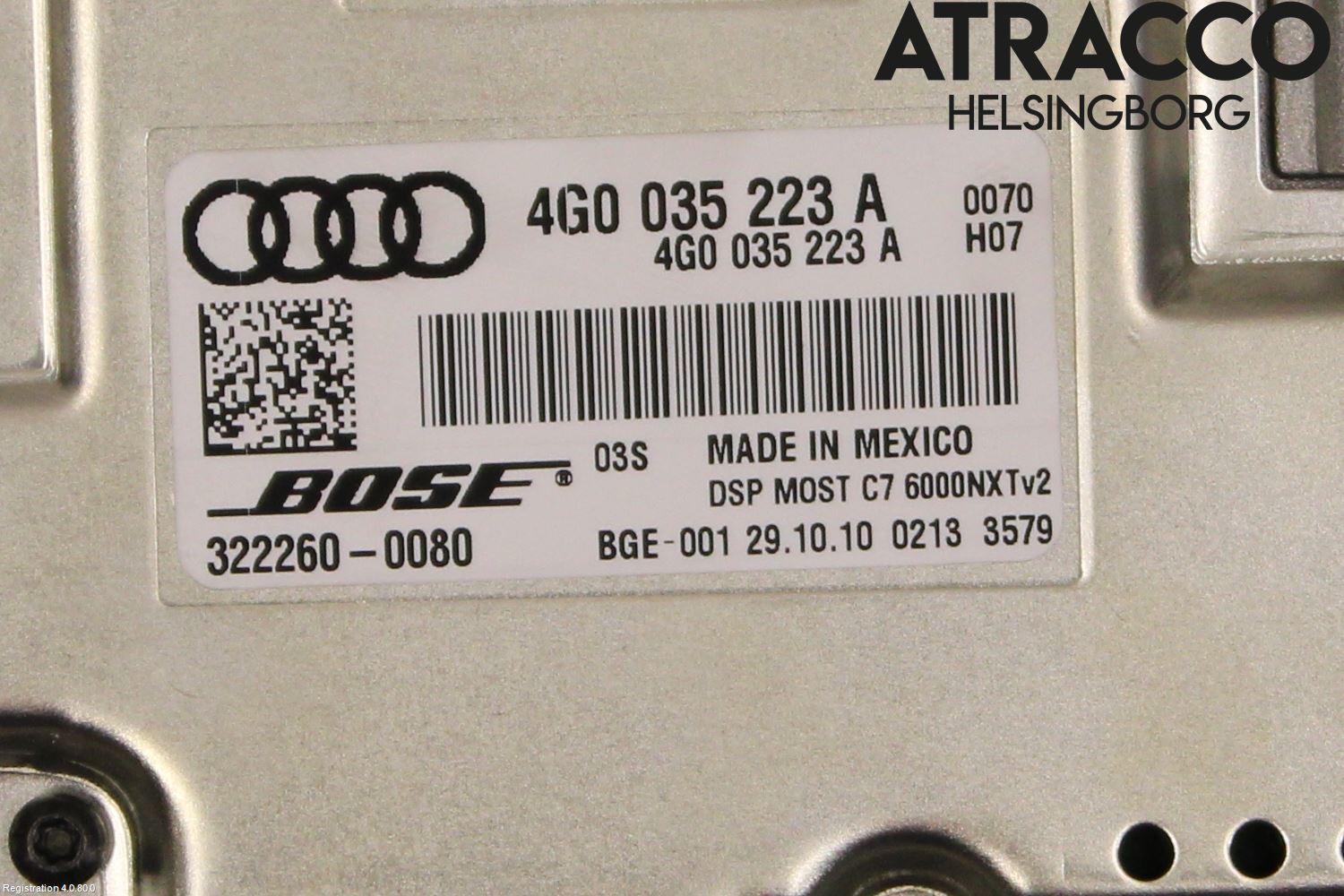 Audi A7/S7 4G 11-17 Radio-Stereo Förstärkare