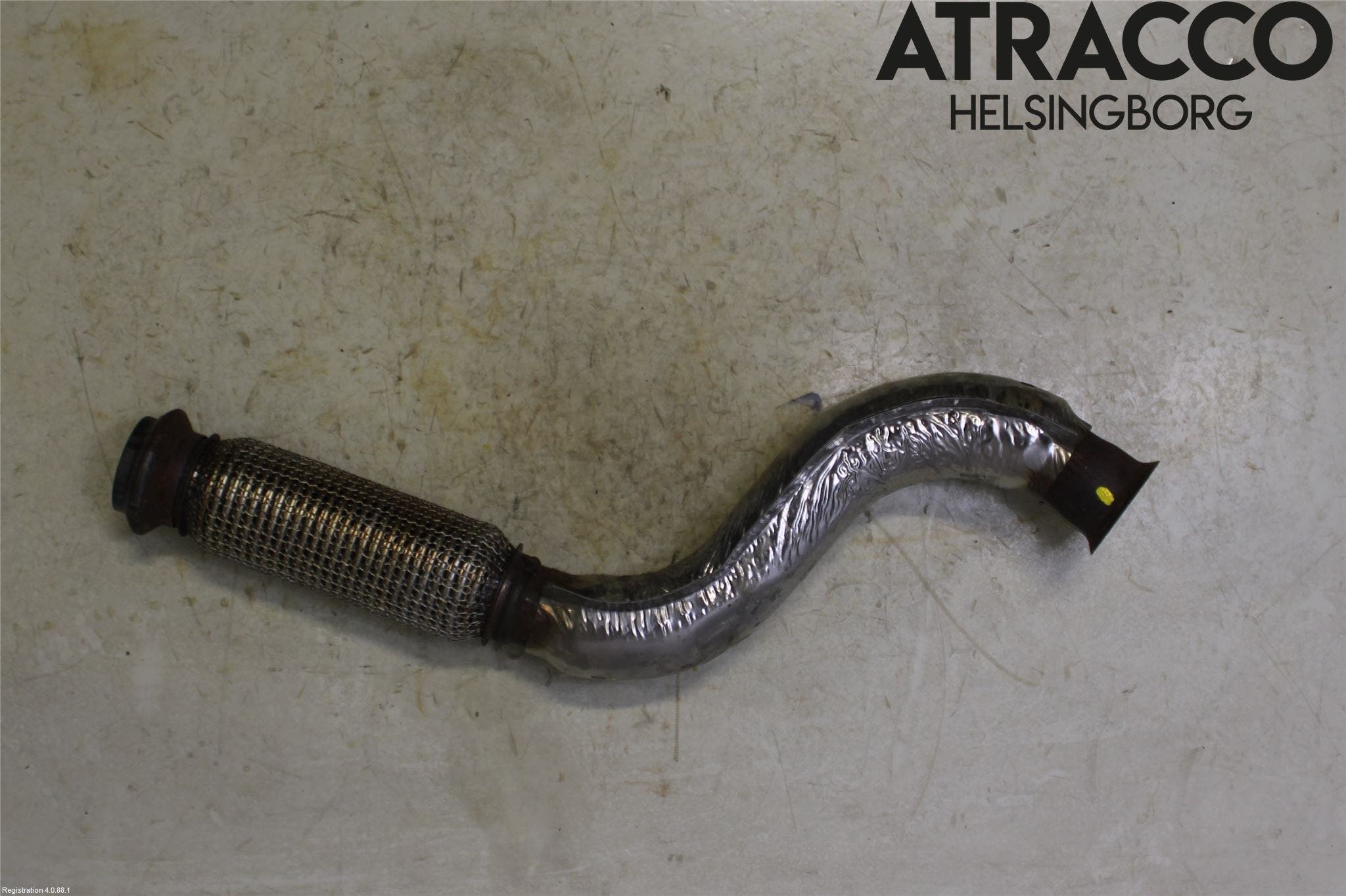 Peugeot 3008 17-24 Avgas Främre Rör