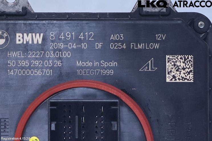 BMW 5 G30/G31/F90 17-23 Styrenhet Strålkastare