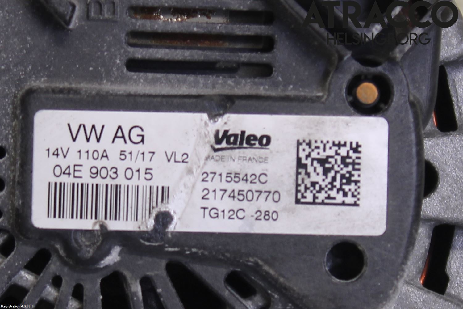 Skoda FABIA 15-21 Generator