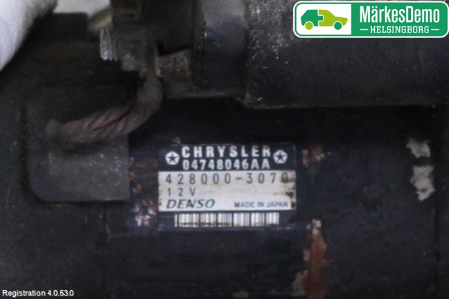 Chrysler CHR VOYAGER     04-07 Startmotor