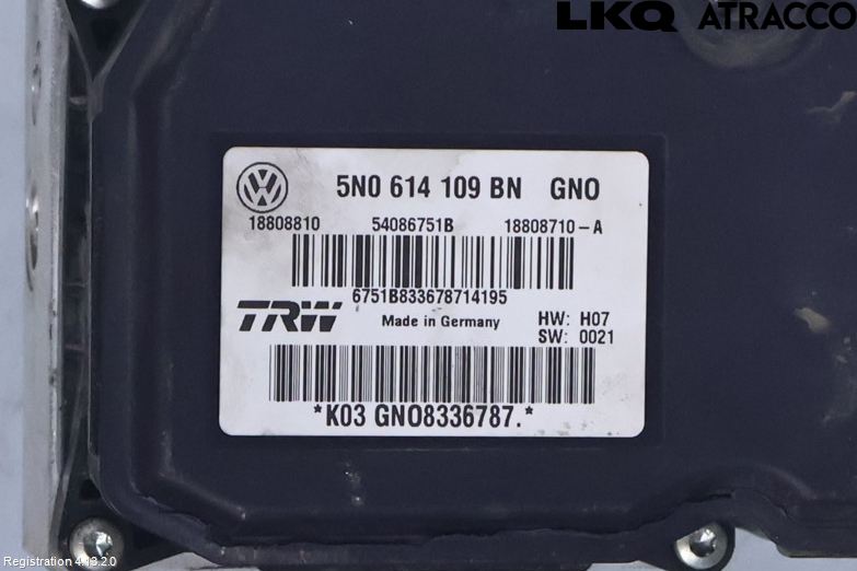 Volkswagen VW TIGUAN 07-16 Abs Hydraulaggregat