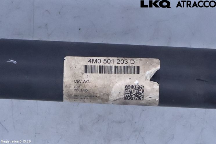 Volkswagen VW TOUAREG CR 18- Drivaxel Bak Vänster