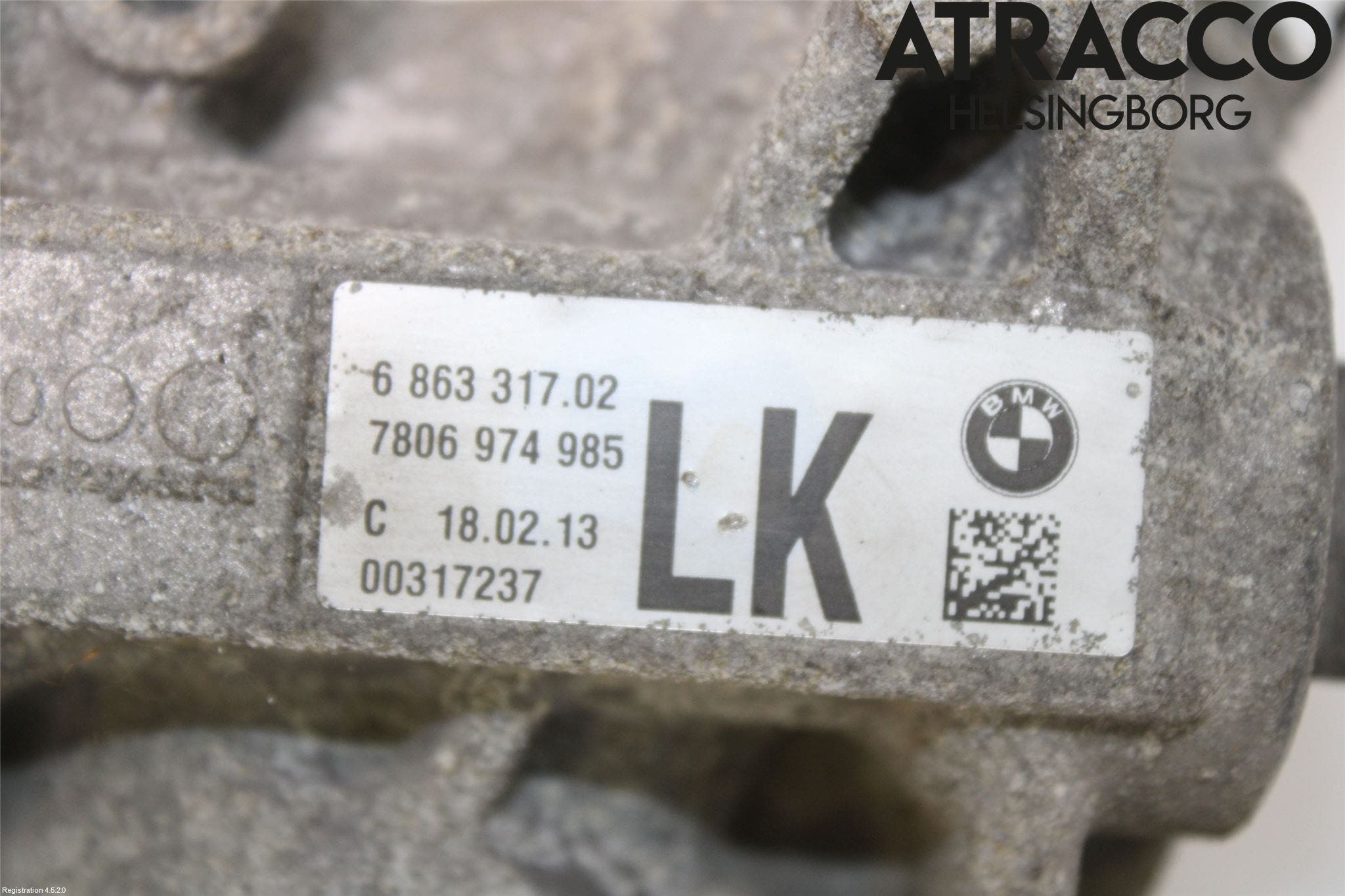 BMW 3 F30/F31/F80 12-19 Styrväxel-Snäcka Elektrisk