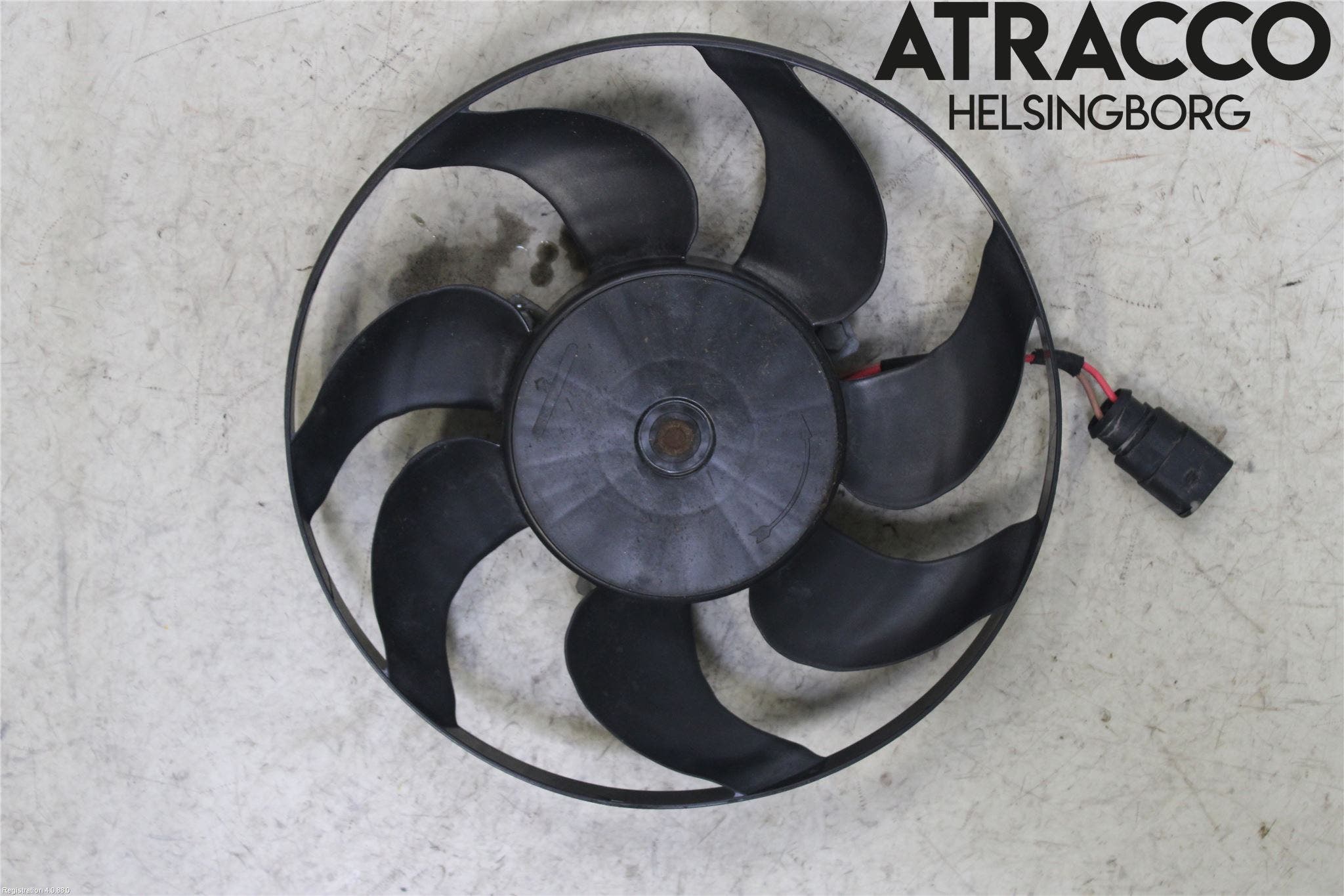 Volkswagen VW PASSAT 11-14 Kylfläkt El