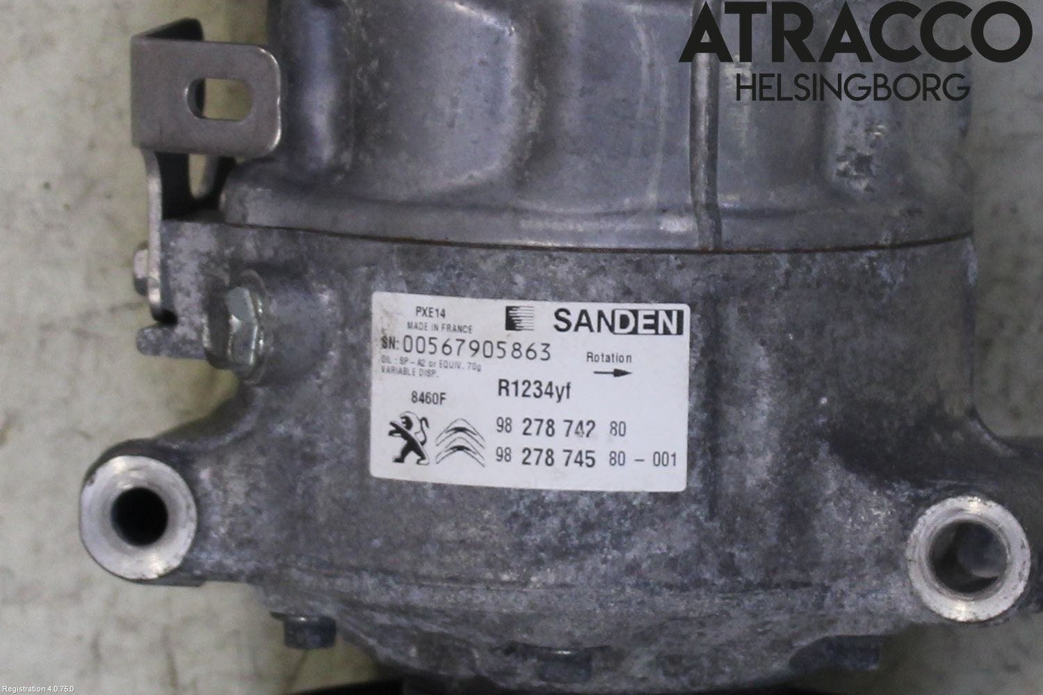 Peugeot 3008 17-24 Ac Kompressor