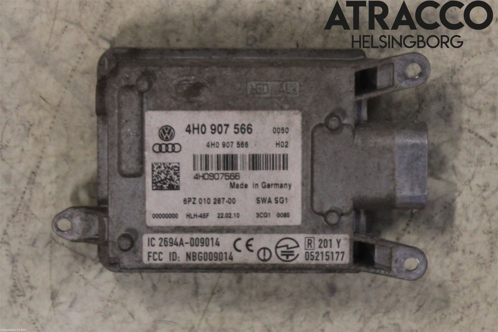 Audi A8/S8 4H 10-17 Sensor Aktivt Kollisionsskydd