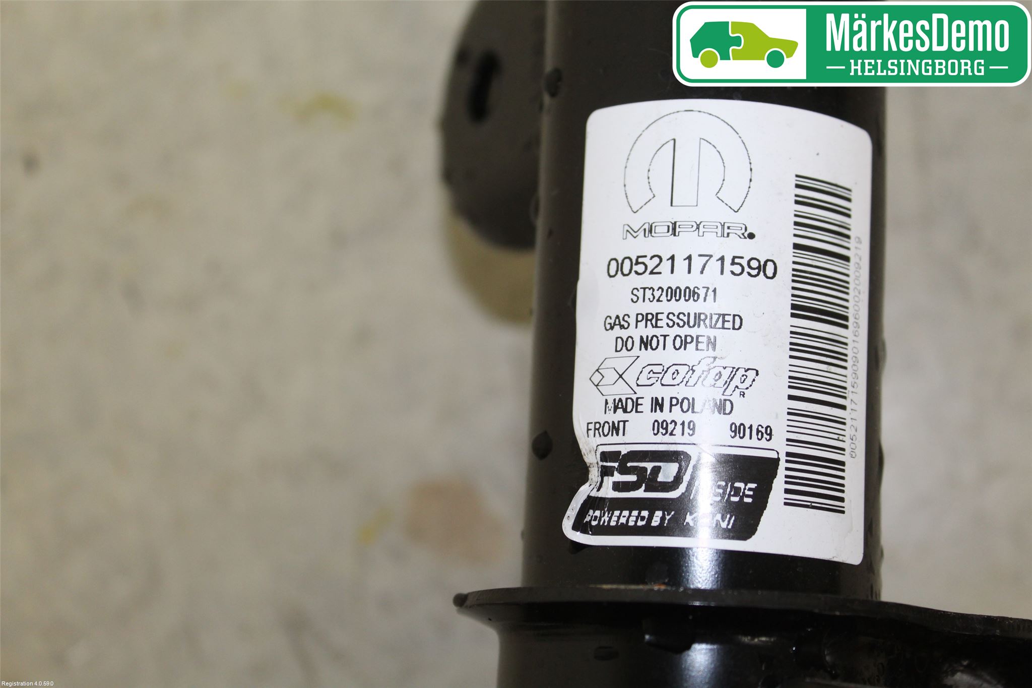 Fiat TIPO/CROSS 16- Fjäderben Fram Vänster