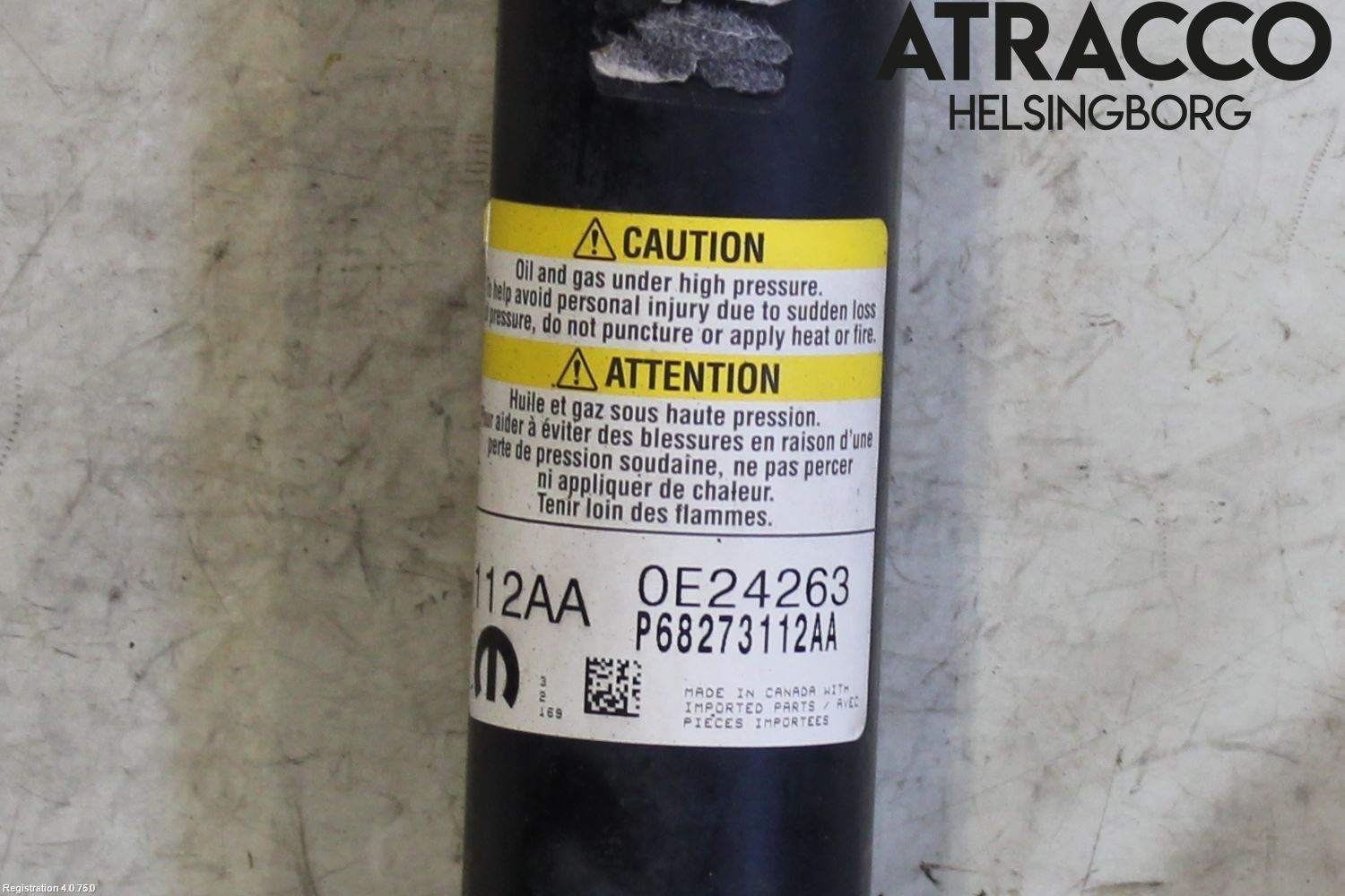 Jeep WRANGLER Stötdämpare Bak