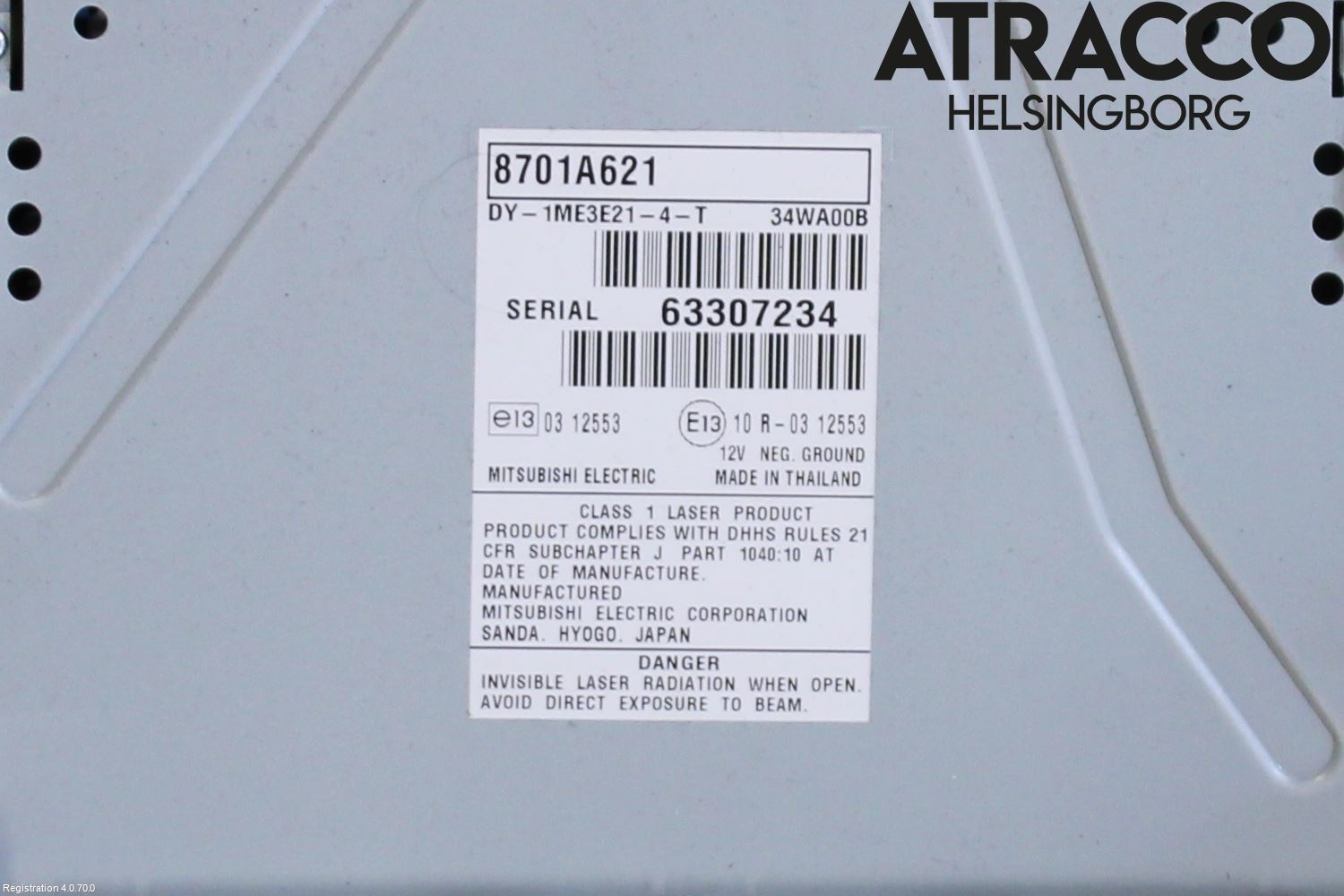 Mitsubishi SPACE STAR 13- Cd Radio - Multimediapanel