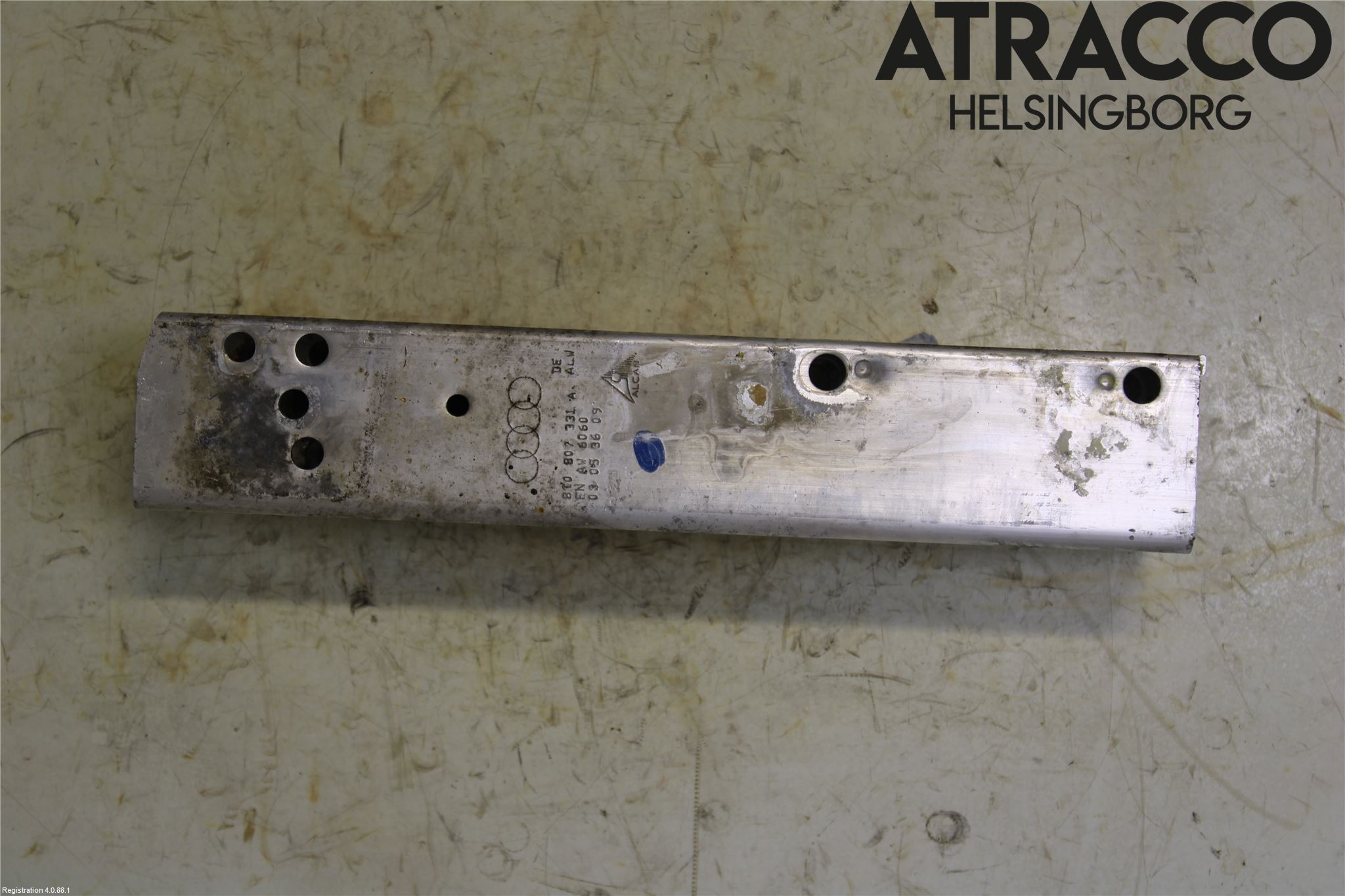 Audi A5 07-16 Stötfångarbärjärn Bak