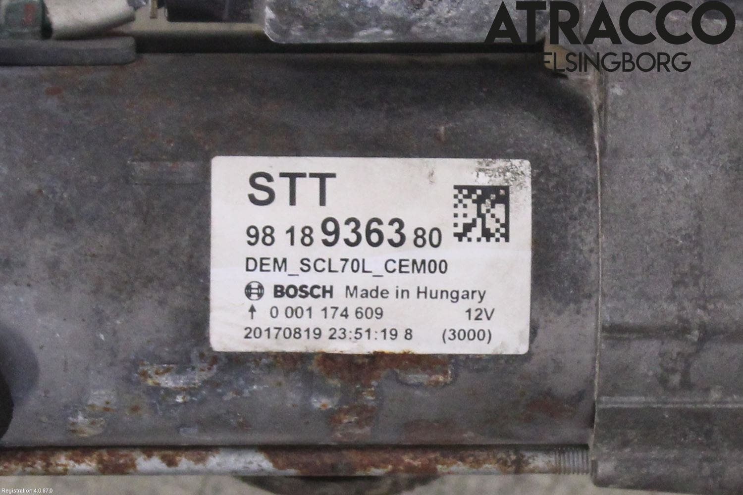 Peugeot BOXER/E-BOXER 15- Startmotor Diesel