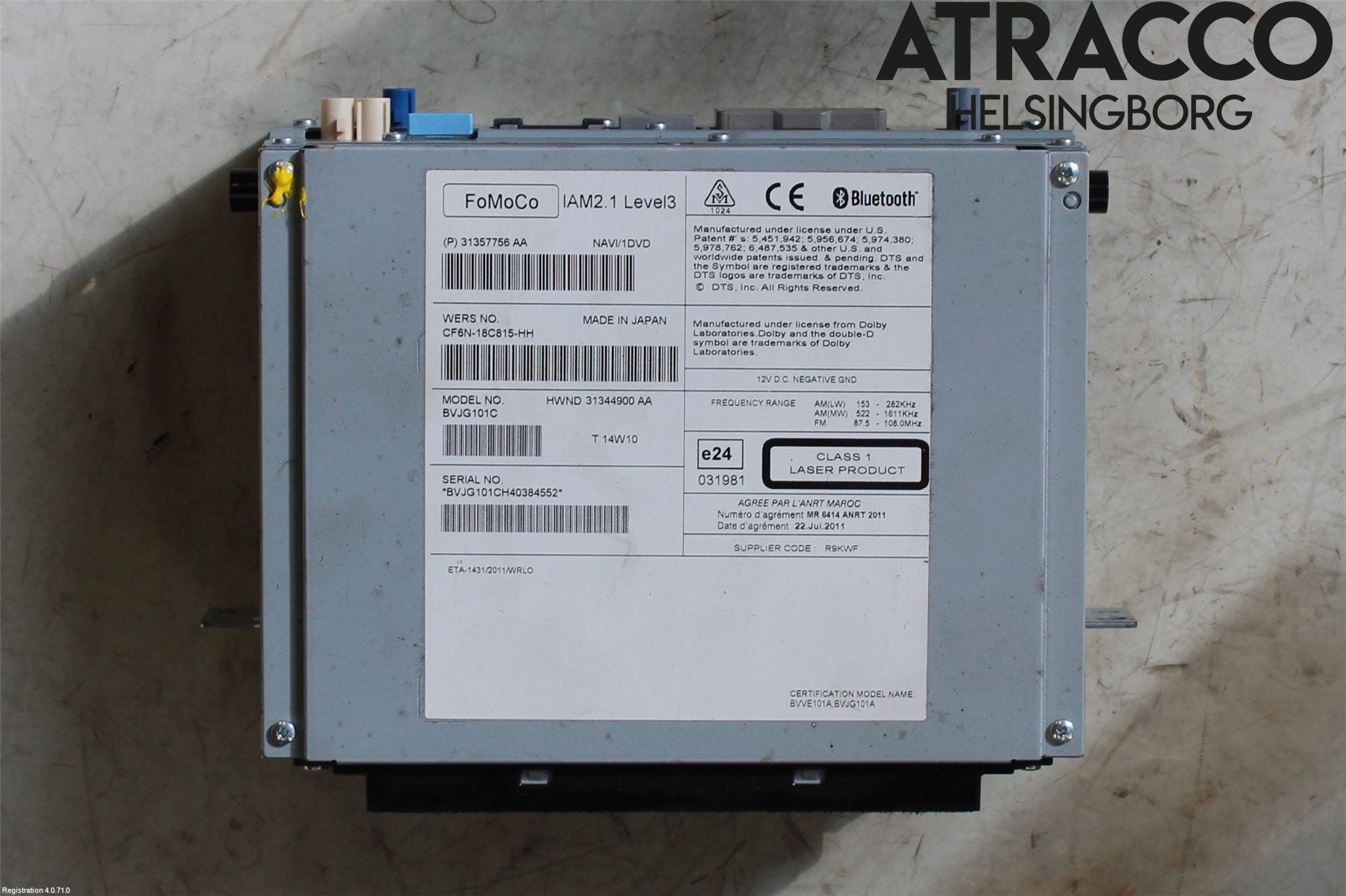 Landrover RANGE ROVER SPORT (L494) 14-22 Cd Radio - Multimediapanel