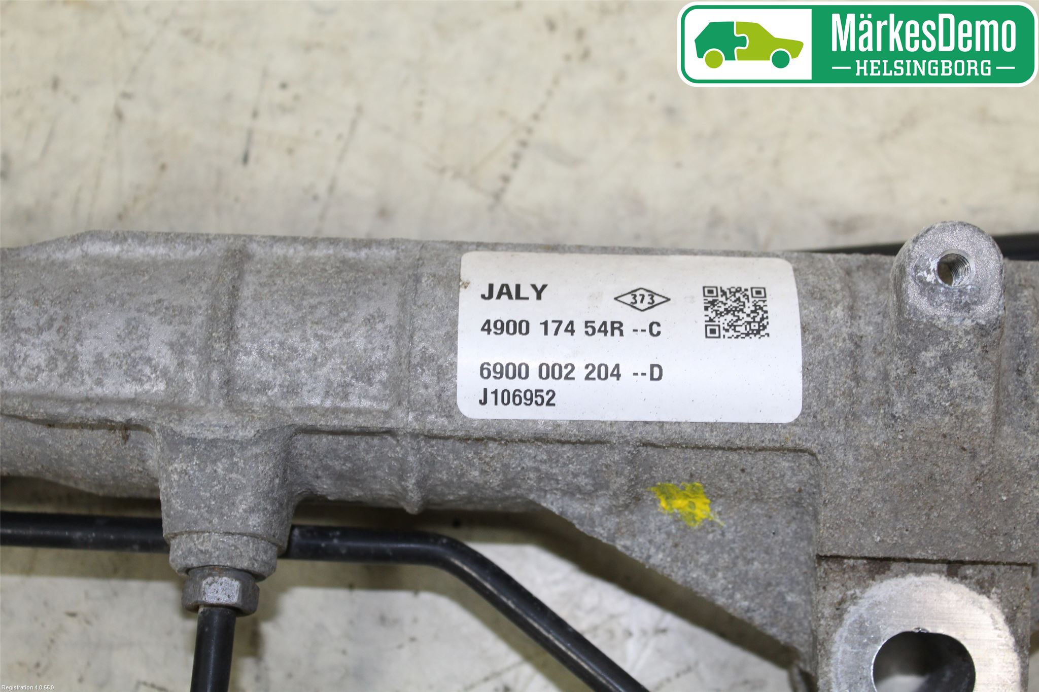 Dacia LODGY 12-18 Styrväxel Servo -Snäcka