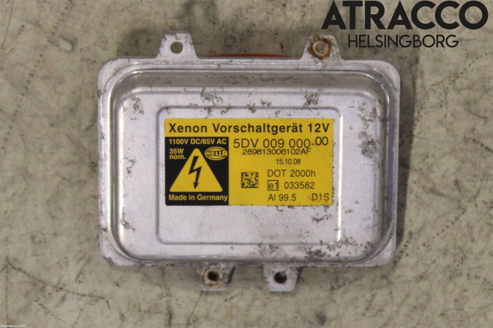 Saab 9-3 VER2/VER3 08-15 Styrenhet Strålkastare