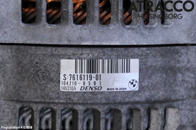 BMW 1 F20/F21 11-19 Generator