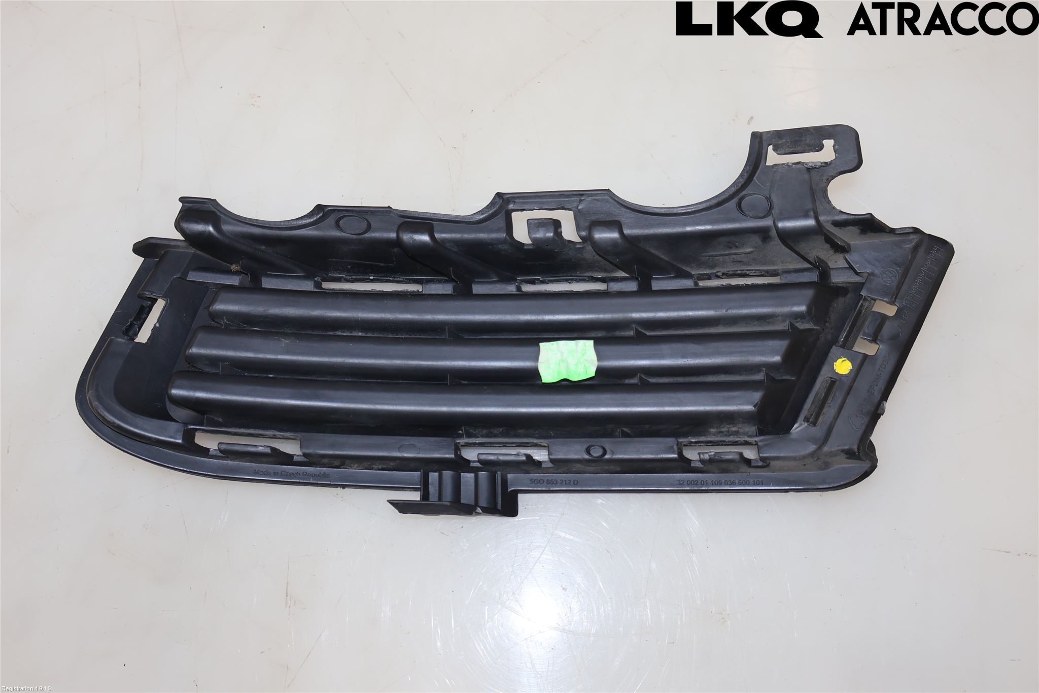 Volkswagen VW GOLF / E-GOLF VII 13-20 Grilldel Höger