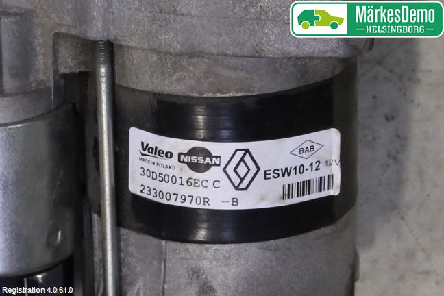 Renault CLIO IV 12-16 Startmotor