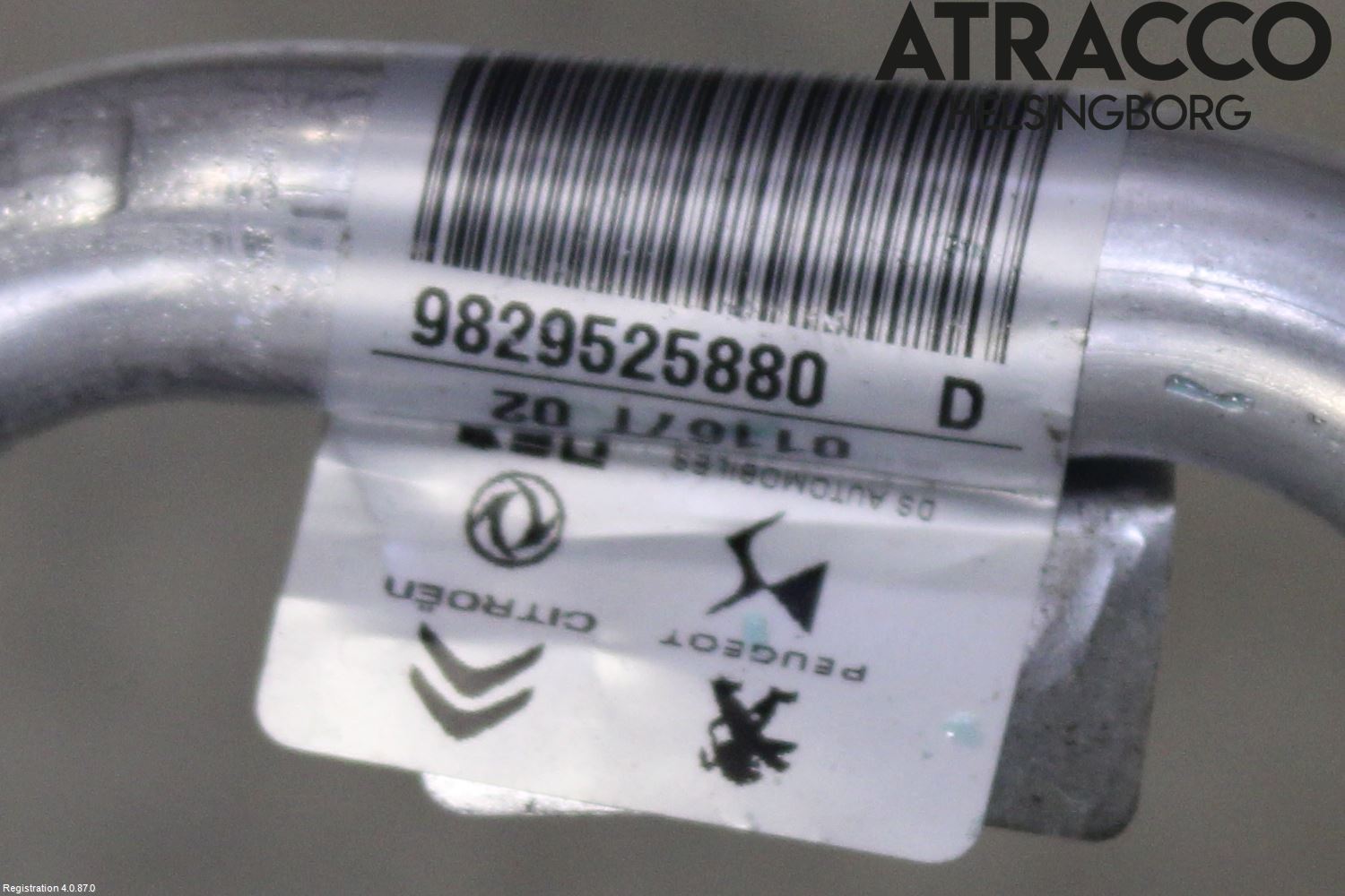 Peugeot 208/E-208 20- Ac Slang-Rör