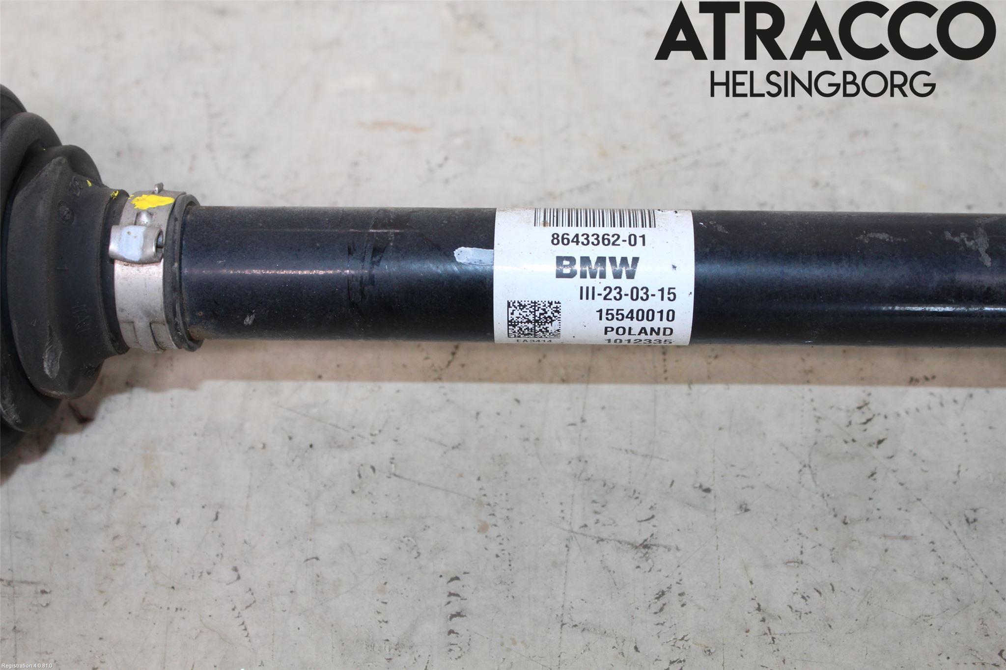 Mini ONE/COOPER 5DR F55 14-24 Drivaxel Fram Höger