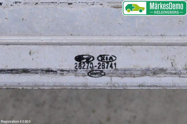 Hyundai TUCSON 05- Laddluft-Intercooler Kyl