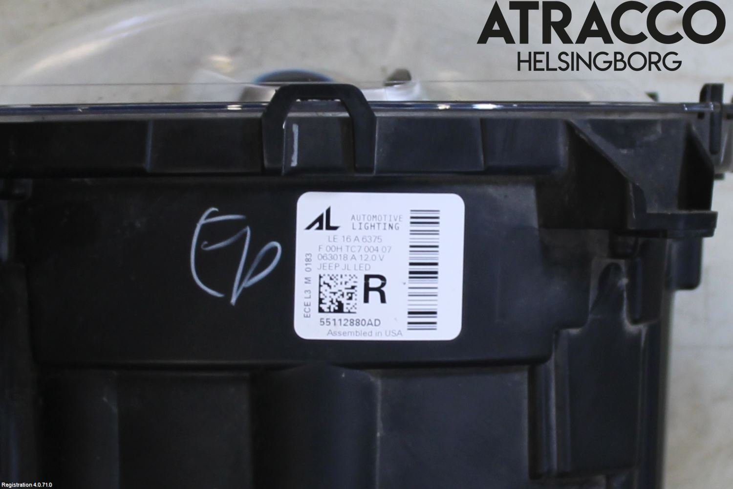 Jeep WRANGLER Strålkastare Höger