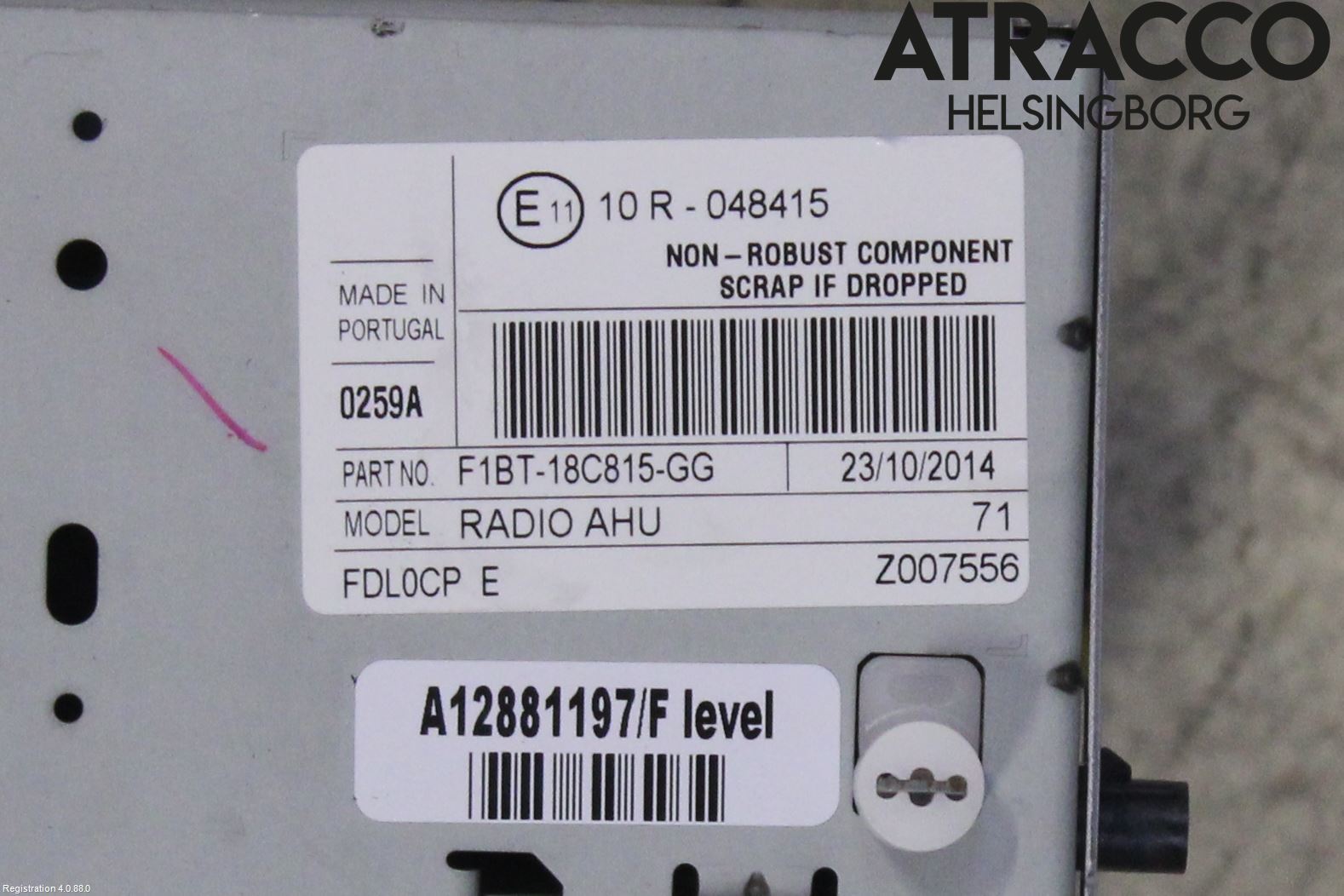 Ford FOCUS 15-18 Cd Radio - Multimediapanel