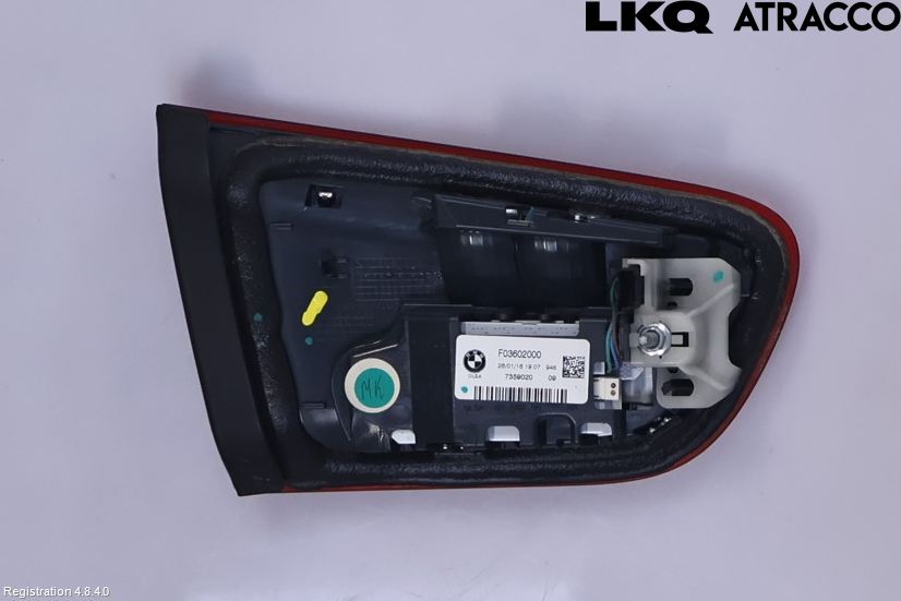 BMW 1 F20/F21 11-19 Bakljus Lucka Hö