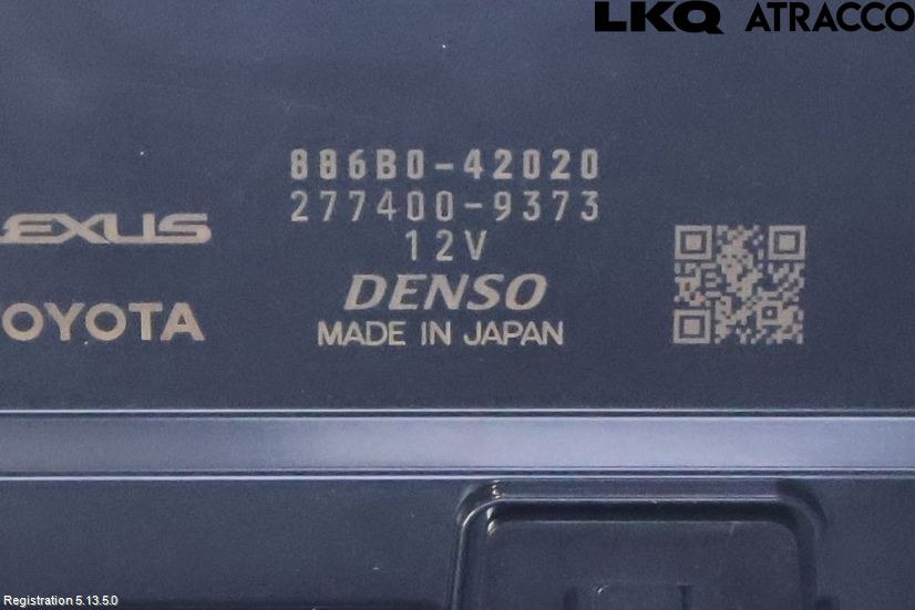 Toyota bZ4X EA10 22- Styrenhet CupEvärme