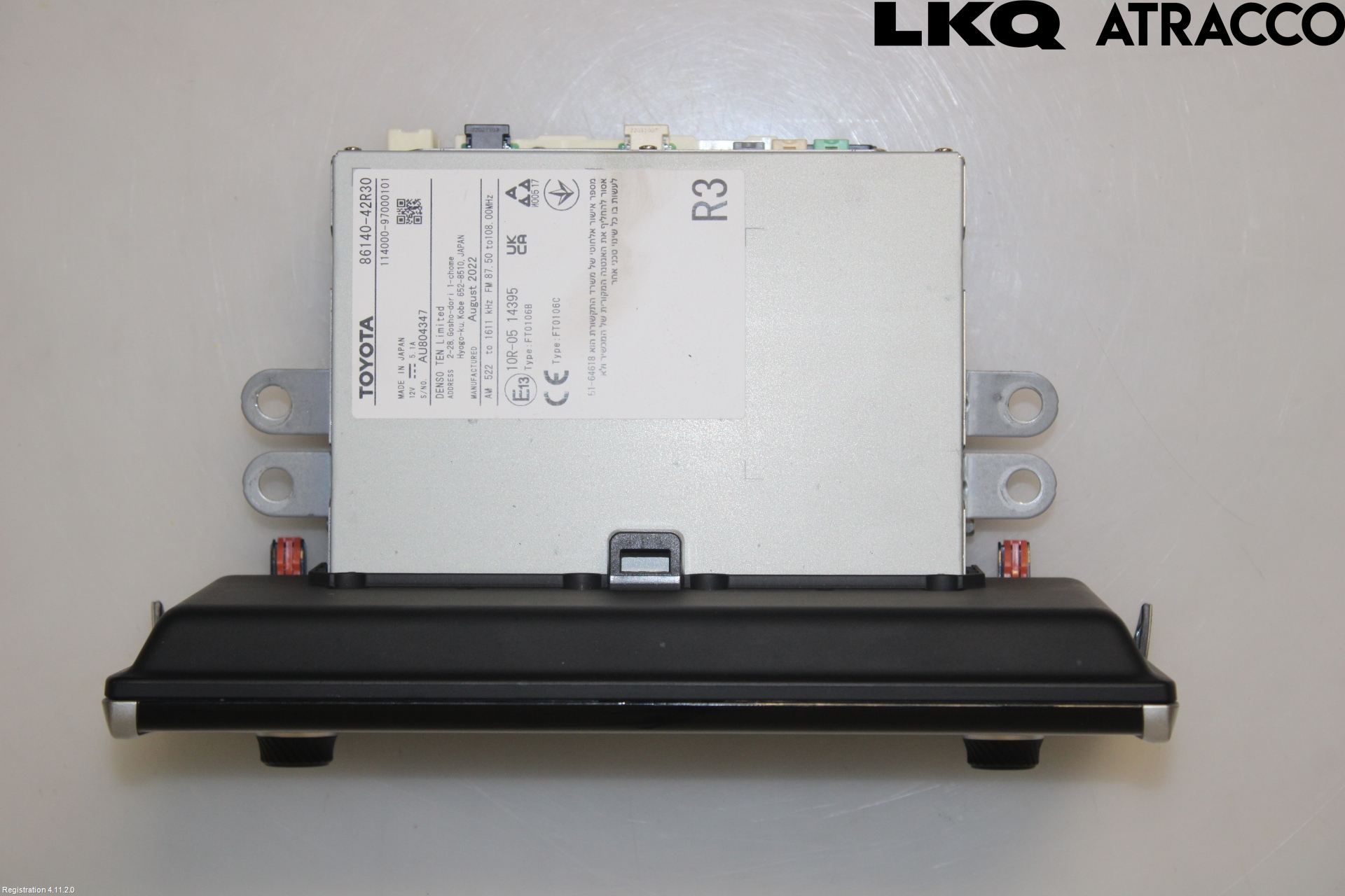 Toyota RAV4 19- Radio