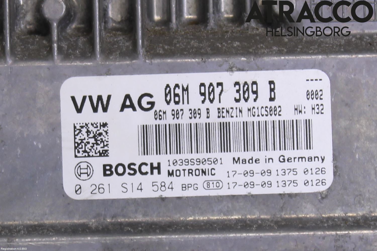 Porsche PANAMERA 09- Styrenhet Insprut Bensin