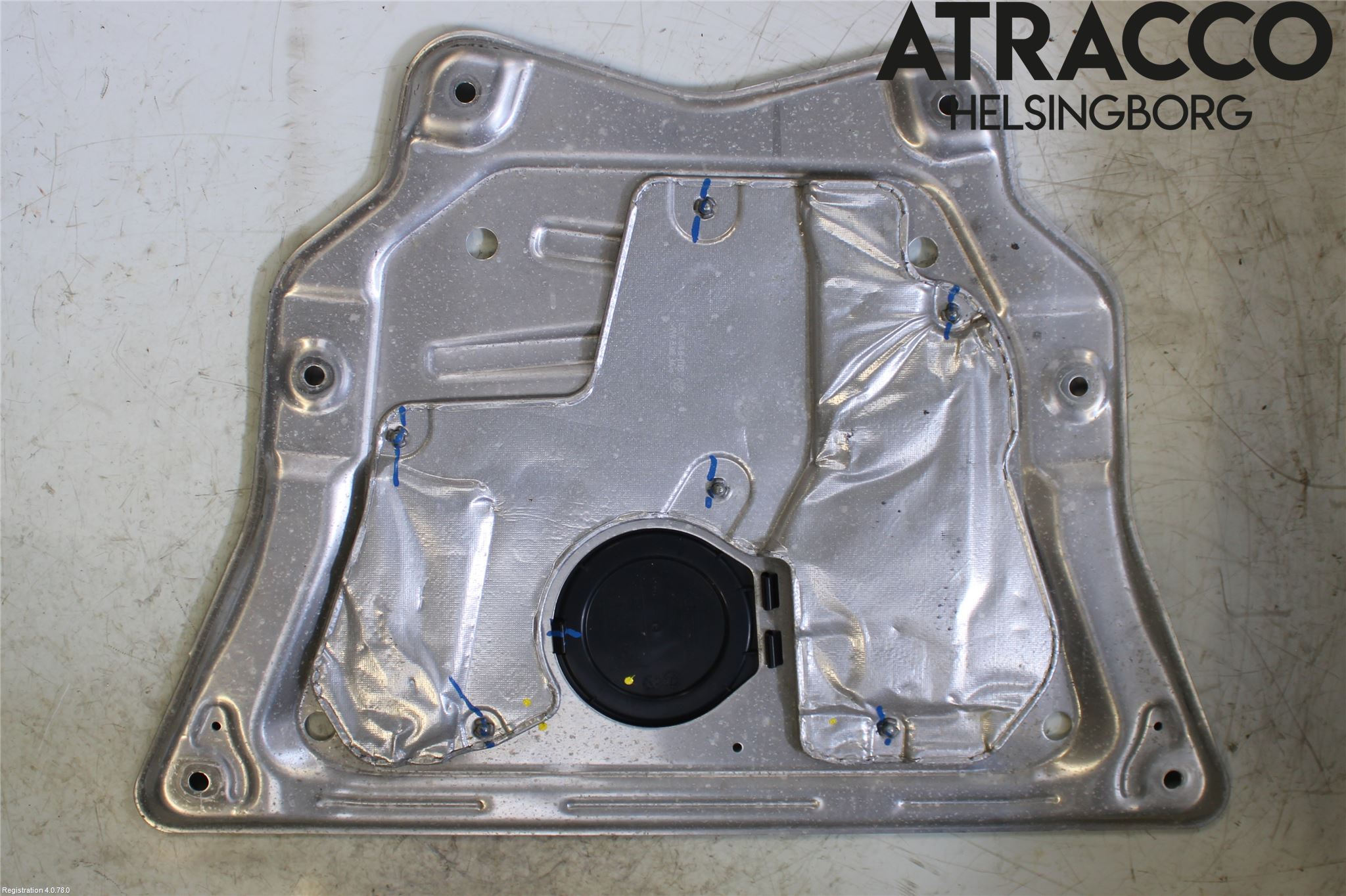 BMW X5 F15 13-18 Hasplåt Plåt-Plast