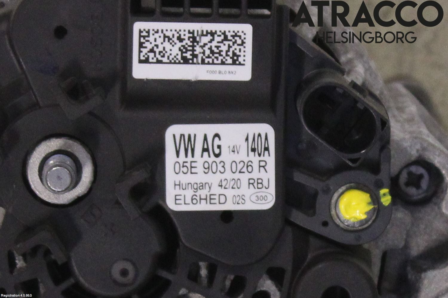 Volkswagen VW TOURAN 16- Generator