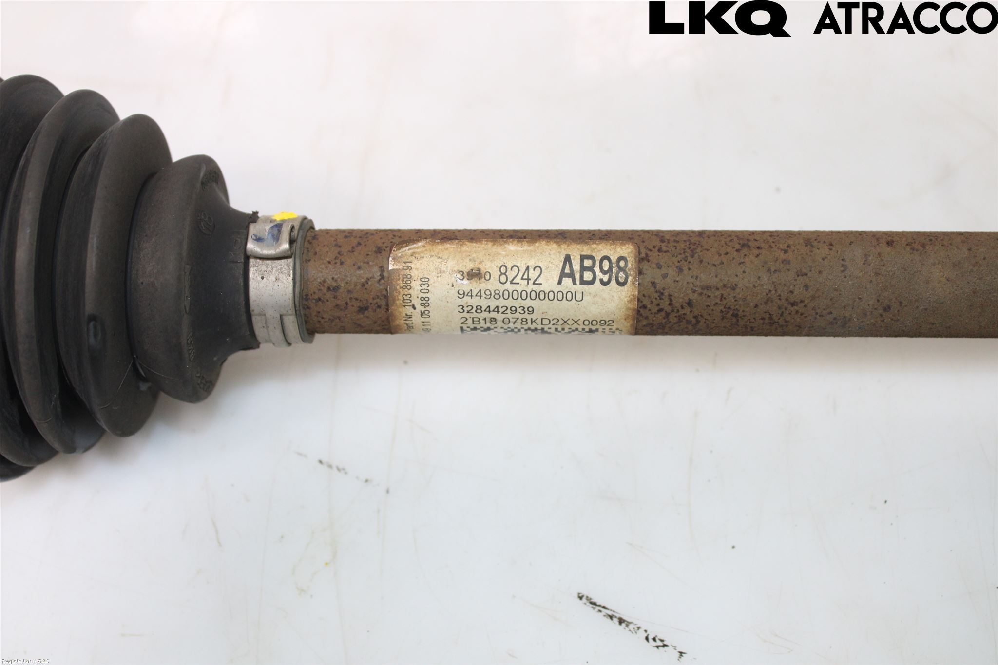 Opel ASTRA K 16-22 Drivaxel Fram Vänster