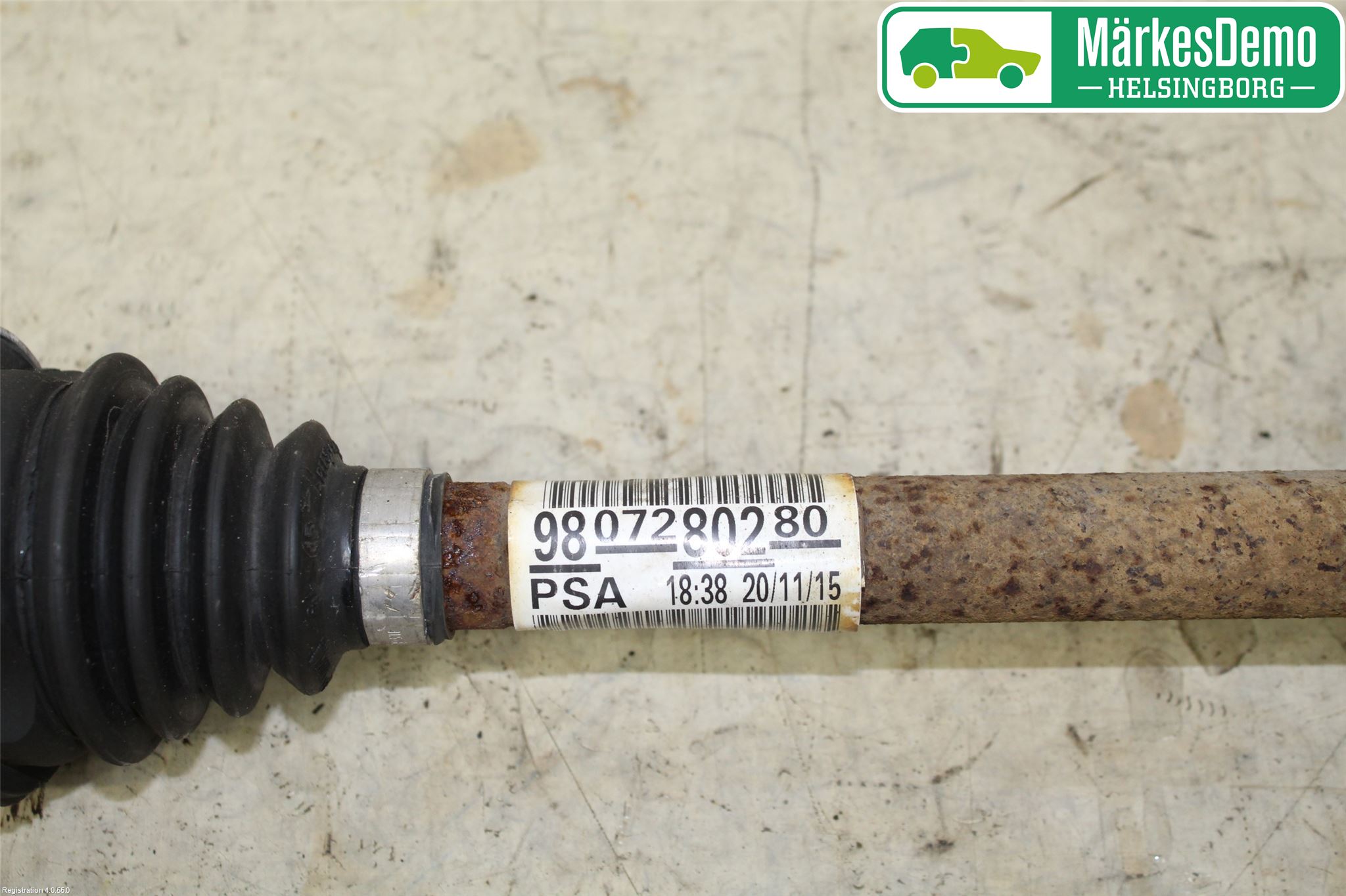 Peugeot 2008 13-20 Drivaxel Fram Vänster