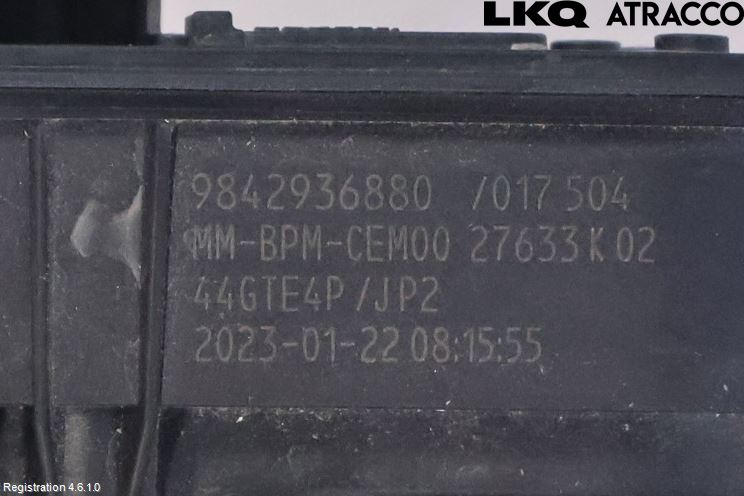 Opel ASTRA L 22- Injspjällhus