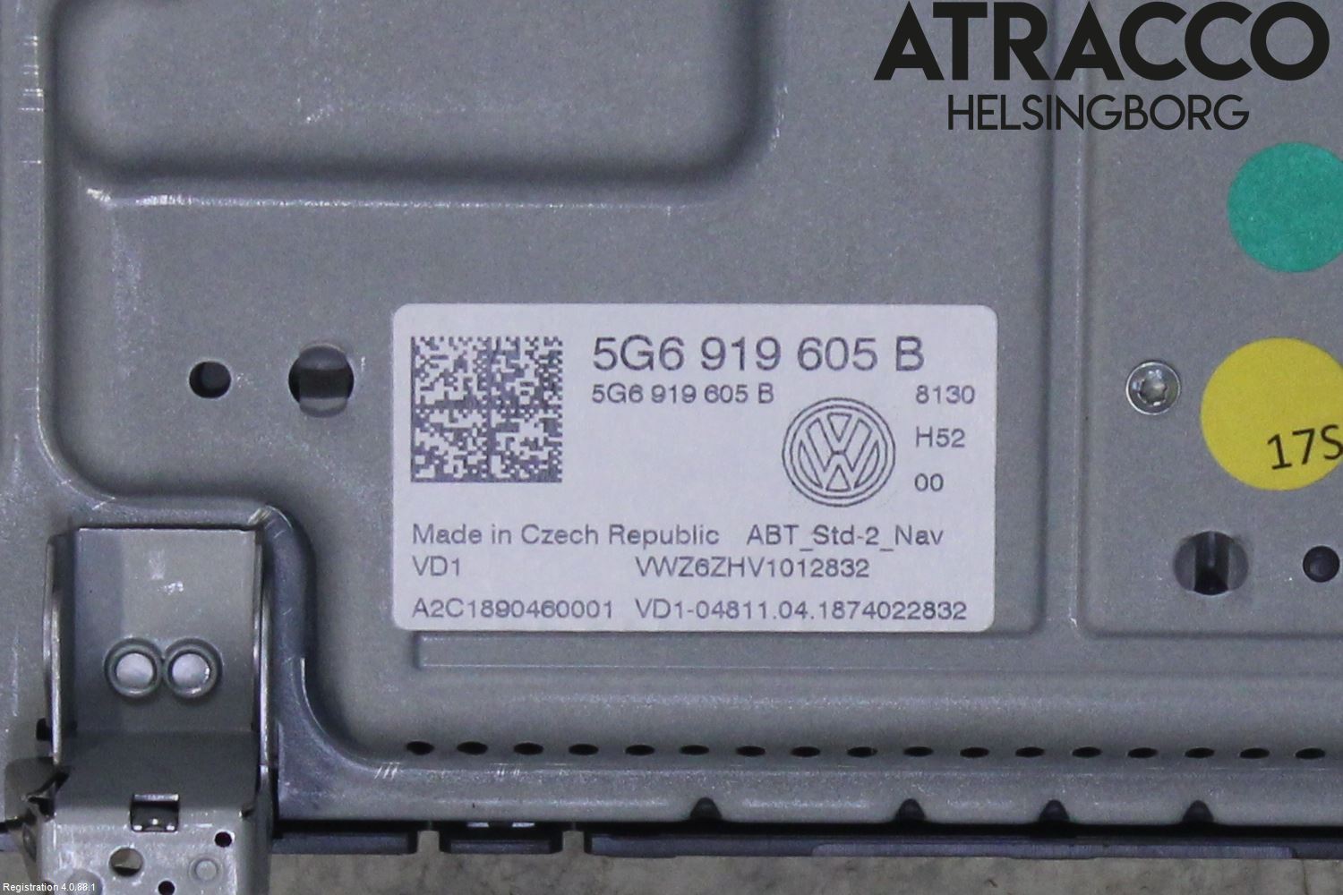 Volkswagen VW ARTEON 17- Multifunktionsdisplay